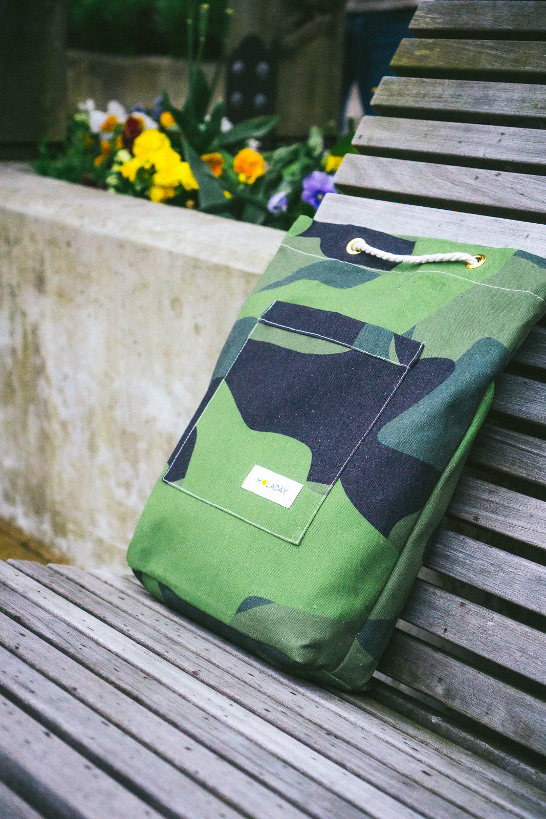 Seekers Camo Tote Bag