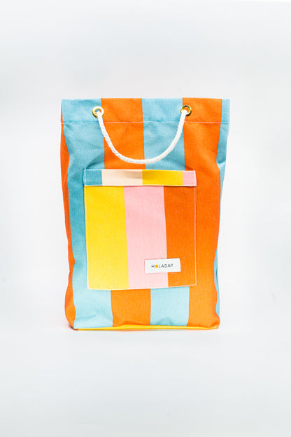 Coast to Coast Stripe Tote Bag