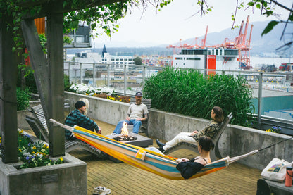 Coast to Coast Stripe Canvas Hammock