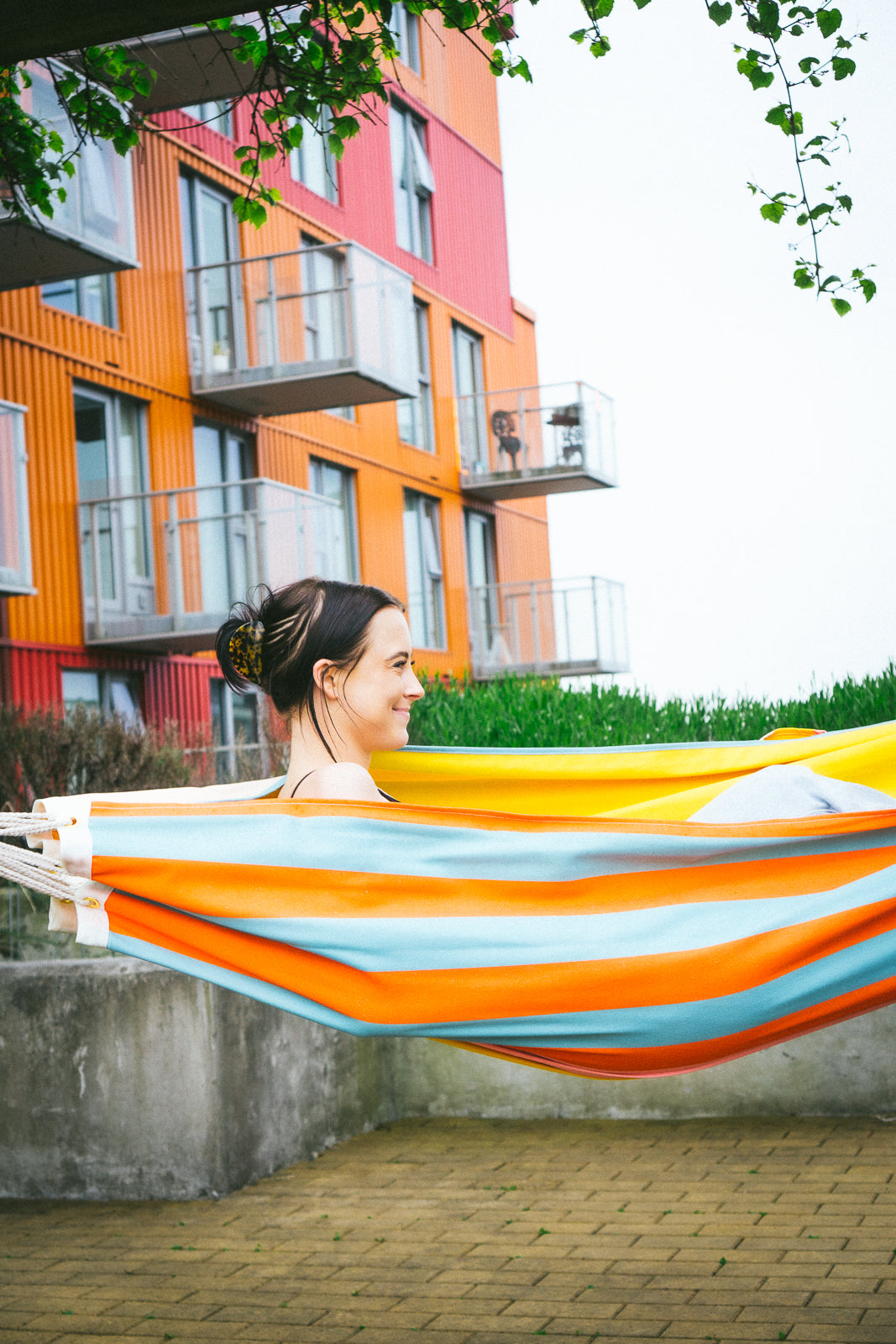 Coast to Coast Stripe Canvas Hammock