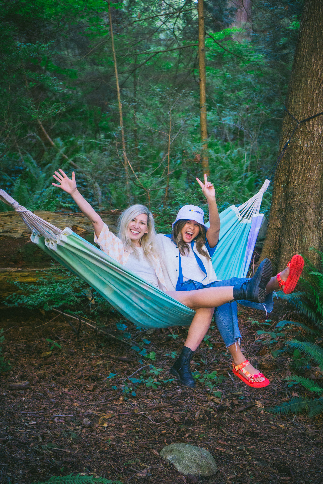 WKNDRS Sunset Canvas Hammock