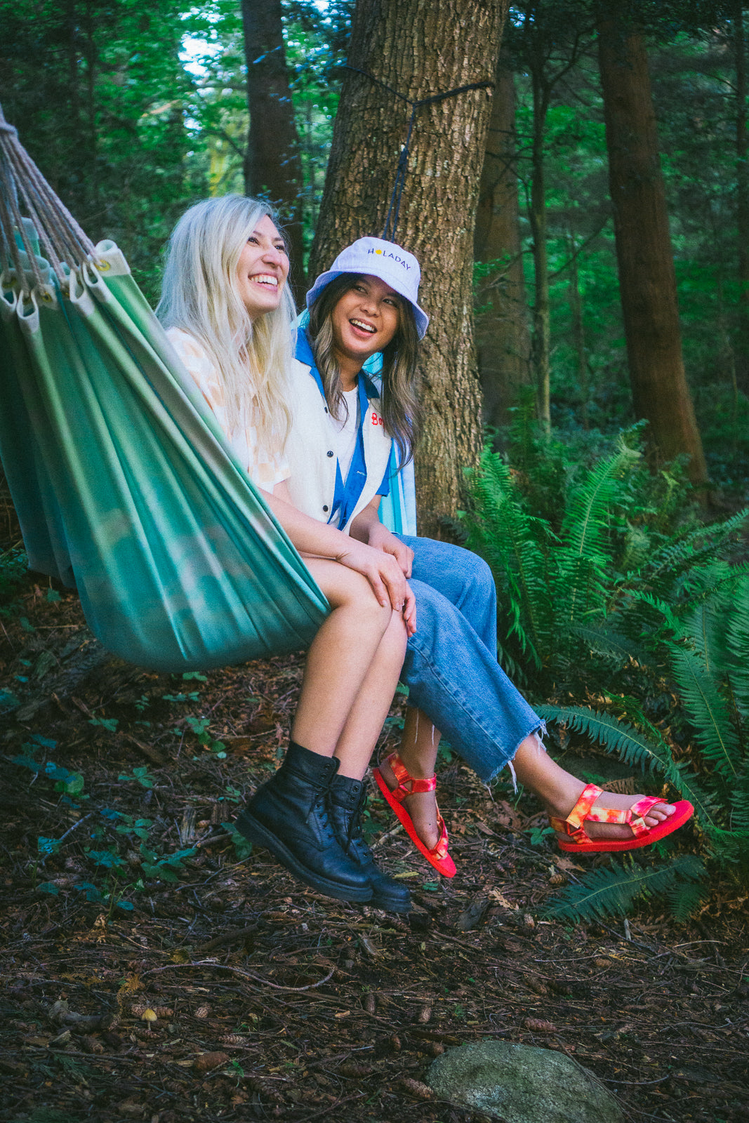 WKNDRS Sunset Canvas Hammock